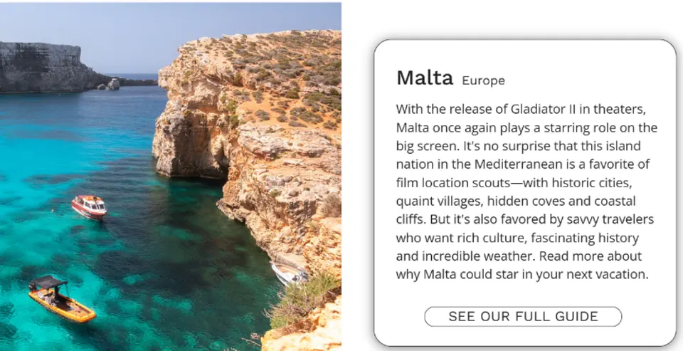 VisitMalta Honoured with Prestigious Awards in the US