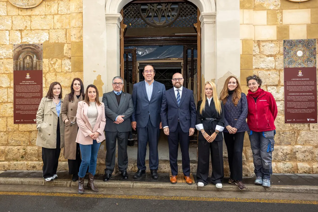 MTA Reviews Progress of Ongoing Restoration Works at Santa Marija ta’ Duna